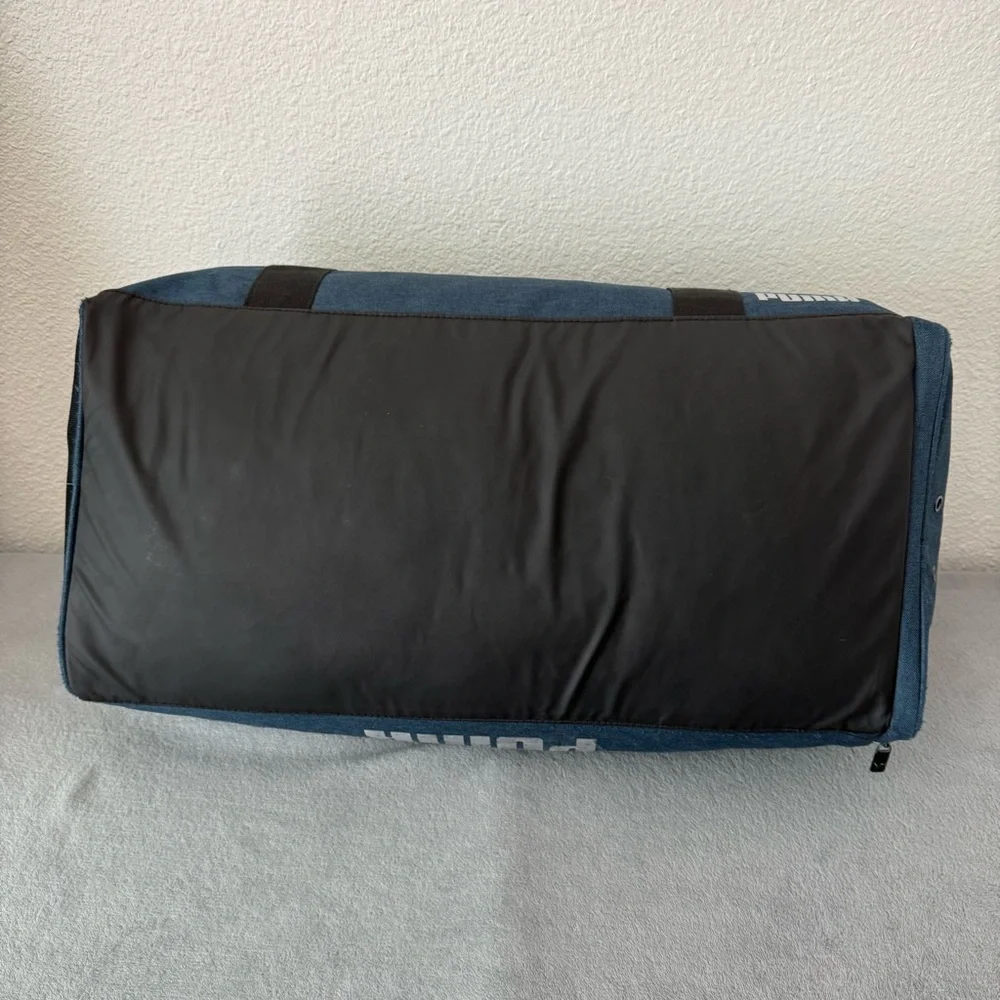 Puma Evercat Demand Duffel Bag-Navy Blue and Black